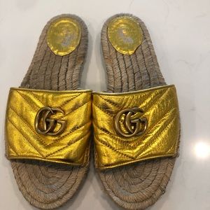 Gucci GG Espadrille Sandals
